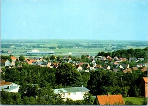 Burg/Dithmarschen View from the Observation Tower to the Kiel Canal Postcard - Picture 1 of 2