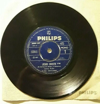 Lenny Kuhr – Jesus Cristo * Erasmo & Roberto Carlos * rare Turkish edition - Image 1 of 2