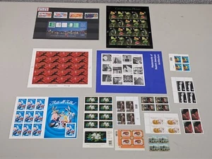 US Stamp Sheets Lot - Modern Architecture, Hong Kong, Plants, Looney Tunes - Picture 1 of 11