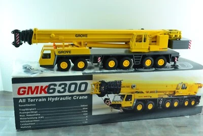 Conrad 2091/01 GROVE GMK 6300 Telescopic Crane Diecast Metal 1/50 Scale - Image 1 of 4