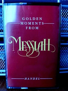 Golden Moments From MESSIAH Audio Cassette Tape HANDEL Charles Jennens. Bible. - Picture 1 of 3
