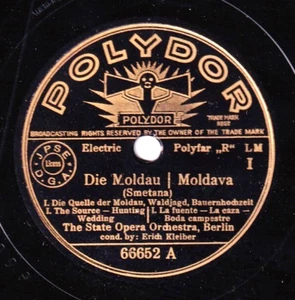 Kleiber. Smetana (Moldau). Pol 66652-3 (2). NM(-) - Picture 1 of 1
