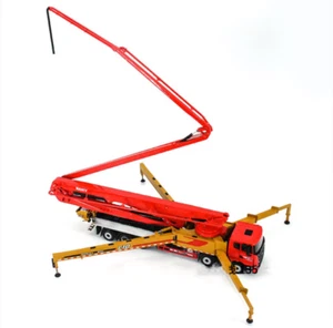 1:35 SANY 86CM TUCK MOUNTED CONCRETE PUMP Constuction Equipment Diecast Model - Picture 1 of 8