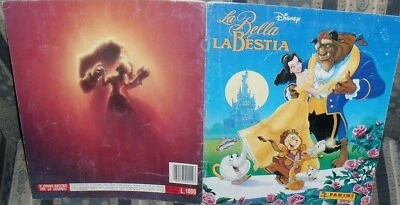 ALBUM STICKER FILM WALT DISNEY BELLA THE BEAUTY AND BEAST,VINTAGE MOVIE 90 belle - Image 1 of 4