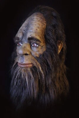 Sasquatch Latex Mask, Bigfoot Mask, Yeti Custome, Squatch Savage - Image 1 of 4