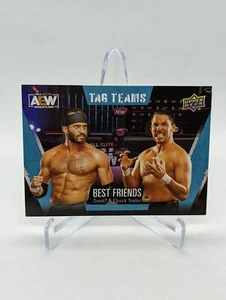 2021 Upper Deck AEW Wrestling - TAG TEAMS - BLUE - BEST FRIENDS - #61 - Picture 1 of 2