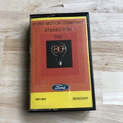 FORD MOTOR COMPANY "STEREO FOR THE 80'S" CASSETTE TAPE - Image 1 of 4