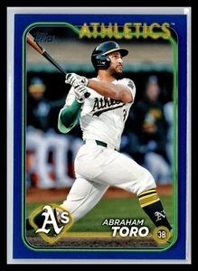 2024 Topps Update US85 Abraham Toro A's Blue - Picture 1 of 2