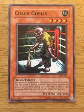 Coach Goblin Yugioh Trading Card IOC-015
