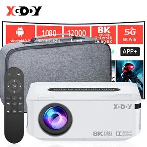 Projecteur 4K 25000LMS LED Home Cinéma 5G WiFi Projecteur Lecteur Multimédia Whale Os HD - Photo 1/12