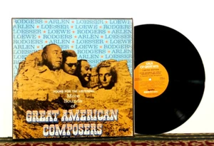 Great American Composers, 1972 - 4 x LP Box, Jazz, Swing, Pop - NM Vinyl - Picture 1 of 4