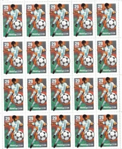 STAMPS FULL SHEET # 2834 World Cup Soccer Football USA Sport 29 cent MNH 1993 - Picture 1 of 1