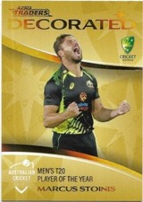 2023 / 24 Cricket Traders Luxe Decorated Parallel (DP07) Marcus STONIS 097/147