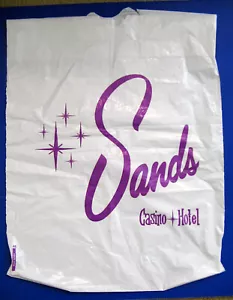 Sands Hotel & Casino Atlantic City NJ Vintage Sammlerstück Hotel Wäschesack unbenutzt - Bild 1 von 7