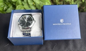 NOS Invicta Montres Prestige SILBER 41mm Uhr LÄUFT - VIDEO - JUWELENBESETZTES ZIFFERBLATT - Bild 1 von 12