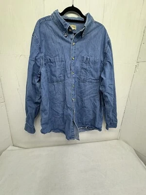 Scandia Woods Denim Long Sleeve Shirt  Cl Denim - Image 1 of 4