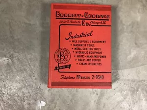 1954 Barrett-Christie Co. Chicago Catalog #54 Vintage Tools Hardcover - Imagen 1 de 16