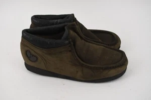 Wu Wear Mens Brown Green Wallabees Shoes Size 10 *READ* - Picture 1 of 8