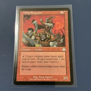 Whip Sergeant Magic The Gathering Prophecy LP  - Picture 1 of 3