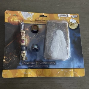 NIB Pirates of the Caribbean Cannibal Jack Sparrow Accessory Kit Disguise Toys - Picture 1 of 10
