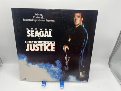 "Out for Justice" Widescreen Laserdisc LD - Steven Seagal Foto 1 de 3