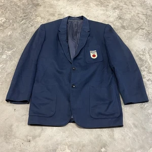 Rare Vintage Tokyo Olympics JAPAN 1964 Blazer Coat Harilelas Size Medium - Picture 1 of 9