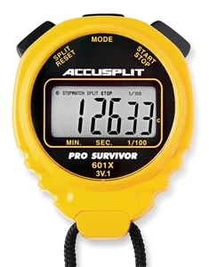 Survivor - A601X Cronometro, Orologio, Display Extra Large (Giallo) - Foto 1 di 1