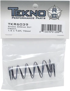 LLC Shock Spring Set-Front 1.5 x 7.0T 70mm TKR6039 Electric Car/Truck Option ... - Picture 1 of 2