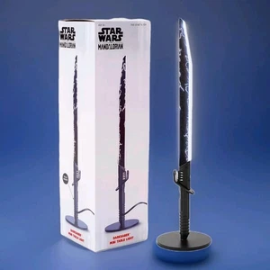 Star Wars DARKSABER spada laser lampada LED lampada da scrivania 12" - Foto 1 di 4