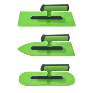 3 paletas de enlucido de plástico herramientas ligeras para aplicación de cemento 25 cm - Imagen 1 de 16