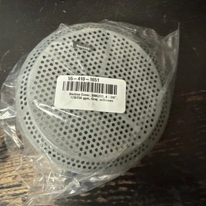 Suction Cover, BWG/GG, 4-7/8", 179/256 gpm, Gray, w/Screws : 30240U-CG - Picture 1 of 2