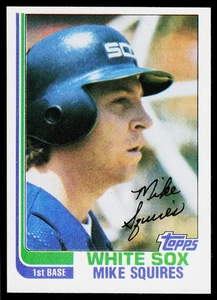 Mike Squires 1982 Topps Chicago White Sox - Picture 1 of 2