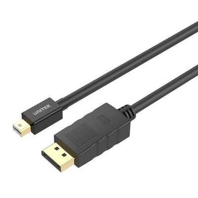 Unitek Mini-DisplayPort auf DisplayPort Kabel 2m 4K@60Hz vergoldete Stecker - Bild 1 von 4