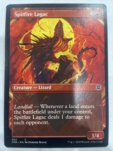 Spitfire Lagac (Showcase) Zendikar Rising Regular X4 - Picture 1 of 2