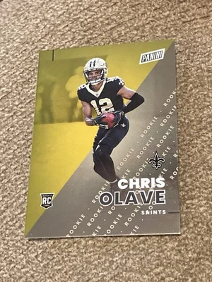 Chris Olave 2022 Panini The National #8 RC SSP /10 Saints Ohio State OSU - Image 1 of 3