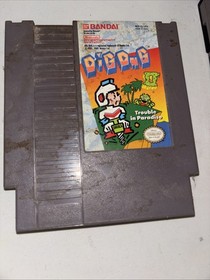 Vintage - Dig Dug 2 - NES Nintendo Entertainment System Game by Bandai