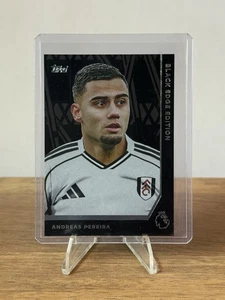 2025-26 Topps Premier League EPL RARE BLACK EDGE EDITION BE-21 Andreas Pereira - Picture 1 of 2