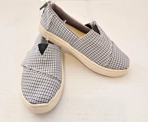 TOMS Aliso Youth Unisex Kids Classic Shoes Black/Gray Size 13 - Picture 1 of 3