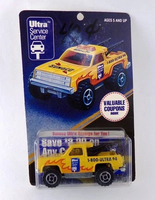 SUNOCO ULTRA SERVICE CENTER ULTRA 94 PROMO MAJORETTE CHEVY TOW TRUCK FROM 1993 - Image 1 of 4