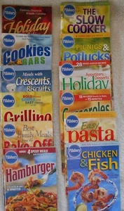 Pillsbury Cookbooks, 12, Chicken & Fish, Easy Pasta, Casseroles, Grilling - Picture 1 of 1