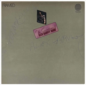 SENSACIONAL ALEX HARVEY BAND - FIRMADO "Enmarcado" UK VÉRTIGO LP Garantía de por vida - Imagen 1 de 9