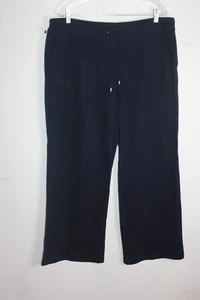 Lauren Ralph Lauren Moreton Hall Navy Pull On Drawstring Pants Size XL NWT - Picture 1 of 6