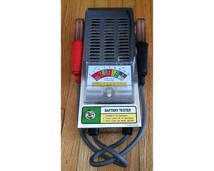 Probador de carga de batería y sistema de carga Powerfist de 6 y 12 voltios probador de lote antiguo - Imagen 1 de 11
