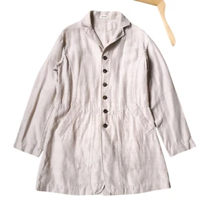 Chaqueta Abrigo Mujer Issey Miyake Plantation Vintage Beige Pequeña - Imagen 1 de 14