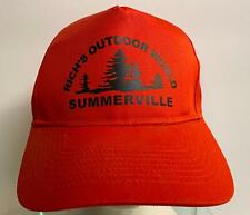 Rich's Outdoor World Red And Durable Ballcap Adjustable One Size Fits Most