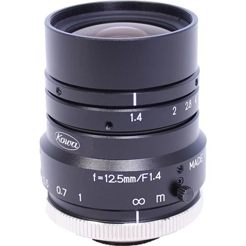 Lente Alta Resolución KOWA 12.5mm f1.4 Formato 1", Montura C Totalmente Nueva LM12HC - Imagen 1 de 4