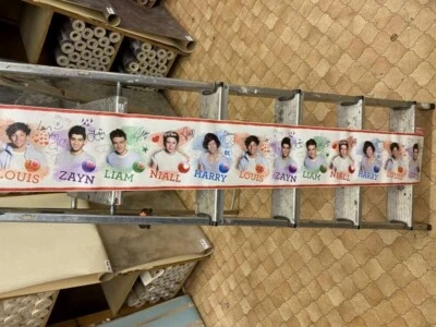 FINE DECOR   wallpaper BORDERS   5M ONE DIRECTION HARRY STYLES 50012 — 第 1/4 张图片