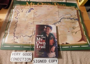 HOWARD LUKE: MY OWN TRAIL Map Alaska Native History Memories Wisdom Signed Copy - Picture 1 of 19
