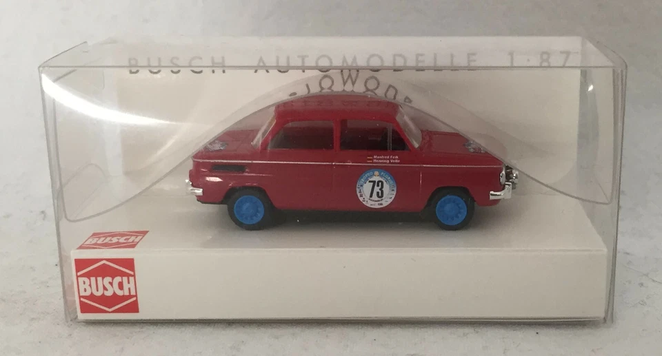Busch 1:87 48406: NSU 1000 TTS Trofeo Florio #73 - Bild 1 von 1