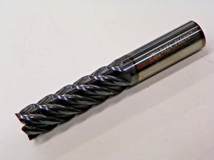 DATA FLUTE CNC #MHM50625C11, 5/8" X 5/8" X 2-1/8" X 4", 5 FLUTE END MILL    C389 - Picture 1 of 6
